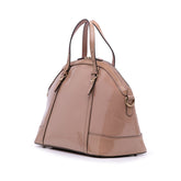 Large Microguccissima Patent Dome Satchel
